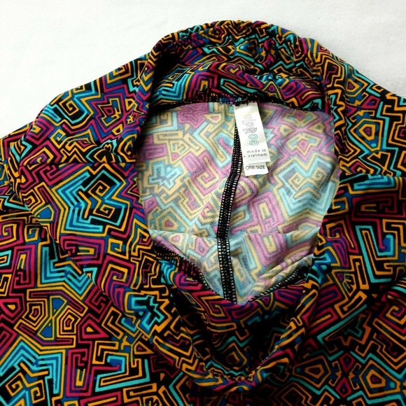 NWOT LulaRoe One Size Leggings  Womens Size 0-12  OS Stretch Pants Multicolor - Picture 3 of 6